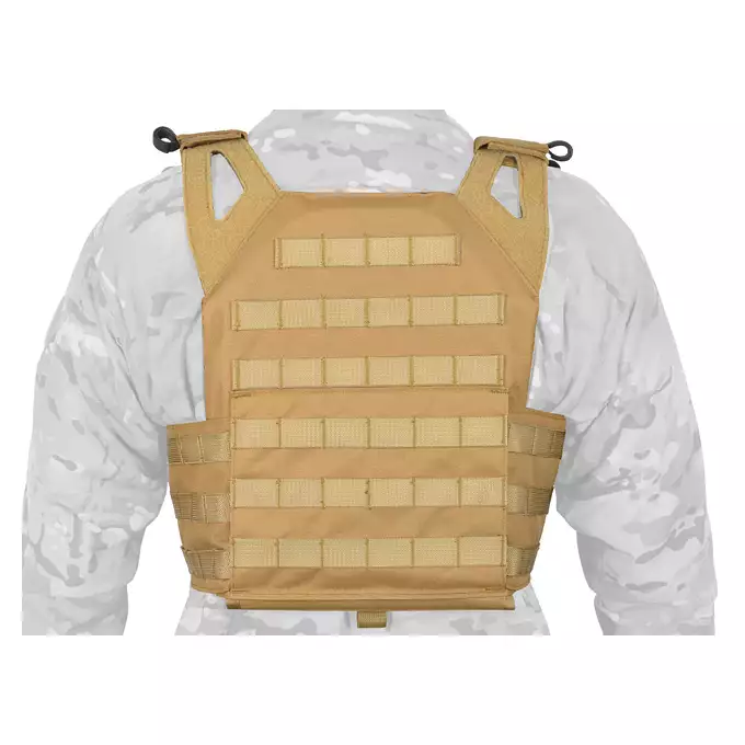 [Zestaw] Jump Plate Carrier Cummerbund - Coyote [8FIELDS] + Otwarta potrójna ładownica na magazynki 5.56 - Coyote [8FIELDS] + Laser Cut Lower Accessory Utility Pocket with Shockcords for Tourniquet - TAN [8FIELDS]