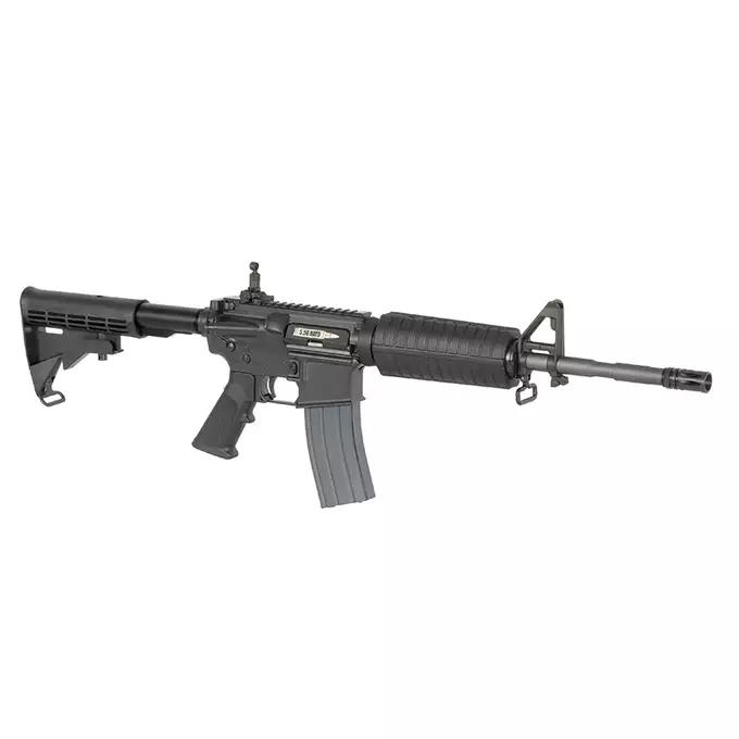 [Zestaw] Replika Karabinka Colt M4A1 14.5" GBB CGS Lightning Series - [CYBERGUN] + Magazynek AR15 Green Gaz do karabinków gazowych CGS, MWS - Black [CGS]