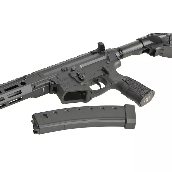 [Zestaw] Replika PCC SBR Daniel Defense MWS GBB - Black [EMG] + Magazynek PCC Daniel Defense Green Gas 40 kulek [DE]