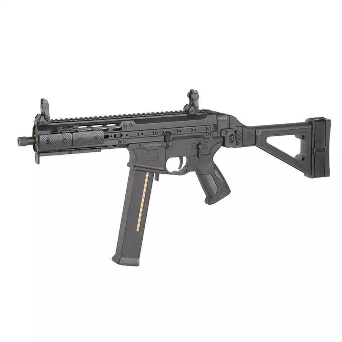 [Zestaw] M917C UTR45 - Black [DE Airsoft] + Akumulator Li-Po 1100mAh 11,1V 20C - Deans [IPower] + Ładowarka V3+ do akumulatorów LiPo/LiFe [IPower] + Kulki 0,23g - 3000 szt PROSLICK [P&amp;J]