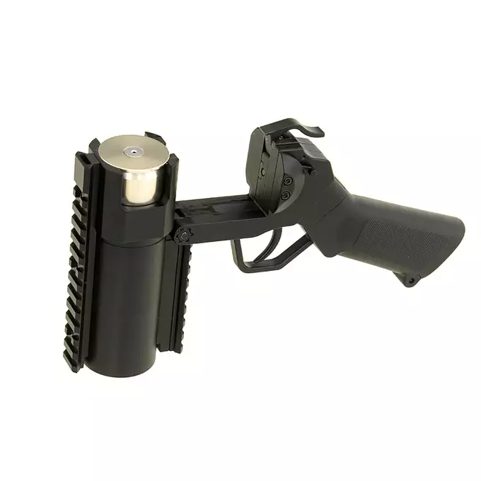 [Zestaw] 40mm granatnik pistoletowy M052 - Black [CYMA] + Granat AceHive [AceTech] + Airsoft Green Gaz 1000ml [Pro Tech Guns]