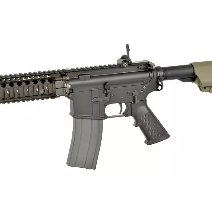 [Zestaw] Replika karabinka MK18 Mod.1 MWS ZET System, GBBR Cerakote [Tokyo Marui] + M4A1 MWS GBB, Magazynek na 35 kulek [Tokyo Marui]