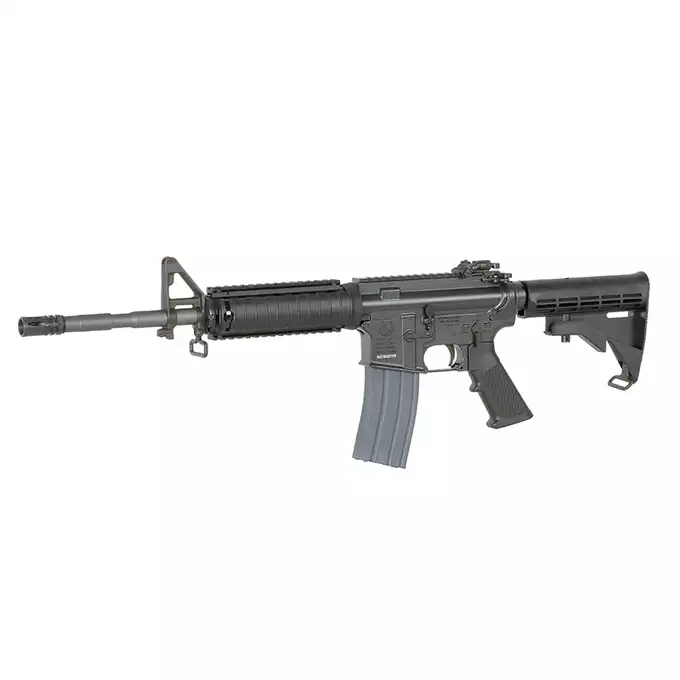 [Zestaw] Replika karabinka Colt M4RIS 14,5" GBB CGS Lightning Series - [CYBERGUN] + Magazynek AR15 Green Gaz do karabinków gazowych CGS, MWS - Black [CGS]