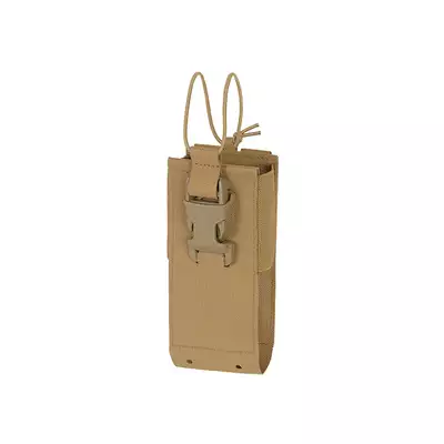 Open-Top Laser Cut Radio Pouch - Tan [8FIELDS]