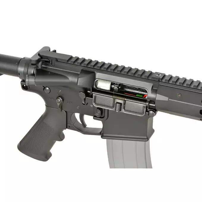 [Zestaw] Replika Knight's Armament KS-3 9,5" GBB - Czarna [WELL PRO] + Magazynek STANAG o pojemności 30 kulek do replik GBBR [Well Pro]
