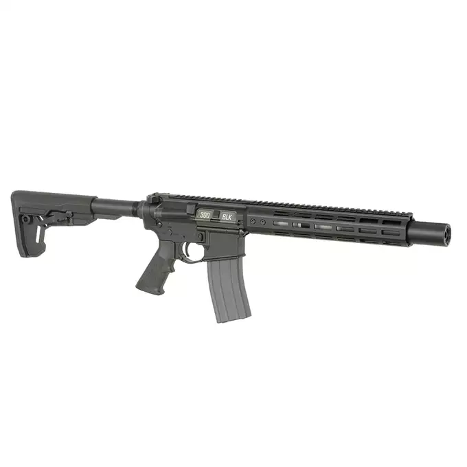 [Zestaw] Replika karabinka Noveske N4 NSR-SD MWS Gen3 GBBR - Black [EMG] + Magazynek na Green Gaz do Karabinków Double Eagle MWS 35 kulek - Black [DE]
