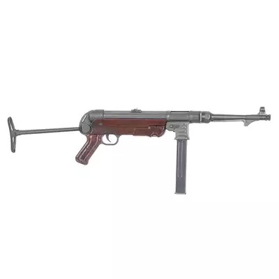 Replika pistoletu maszynowego MP40 Full Metal AEG, Oksyda - Brown [AGM]