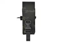 Ładownica na replikę granatu M18 / butelkę 0,5 l Laser Cut MOLLE - Multicamo Black [8FIELDS]