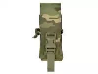 Ładownica na replikę granatu M18 / butelkę 0,5 l Laser Cut MOLLE - Multicamo Tropic [8FIELDS]