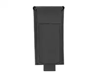 Foldable Bottle Pouch, dual mounting system, Laser Cut - Black [8FIELDS]