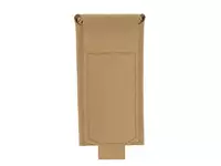 Foldable Bottle Pouch, dual mounting system, Laser Cut - TAN [8FIELDS]