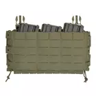 [Zestaw] Buckle Up Assault Plate Carrier Cummerbund - RG [8FIELDS] + Panel Buckle-up COMPACT - wkład na 3 magazynki, MOLLE Laser Cut - Ranger green [8FIELDS] + Dolna kieszeń użytkowa na akcesoria z linkami shockcord, Laser Cut - Ranger Green [8FIELDS]