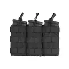 [Zestaw] Jump Plate Carrier Cummerbund - Black [8FIELDS] + Otwarta potrójna ładownica na magazynki 5.56 - Black [8FIELDS] + Laser Cut Lower Accessory Utility Pocket with Shockcords for Tourniquet - Black [8FIELDS]