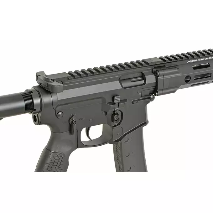 [Zestaw] Replika PCC SBR Daniel Defense MWS GBB - Black [EMG] + Magazynek PCC Daniel Defense Green Gas 40 kulek [DE]