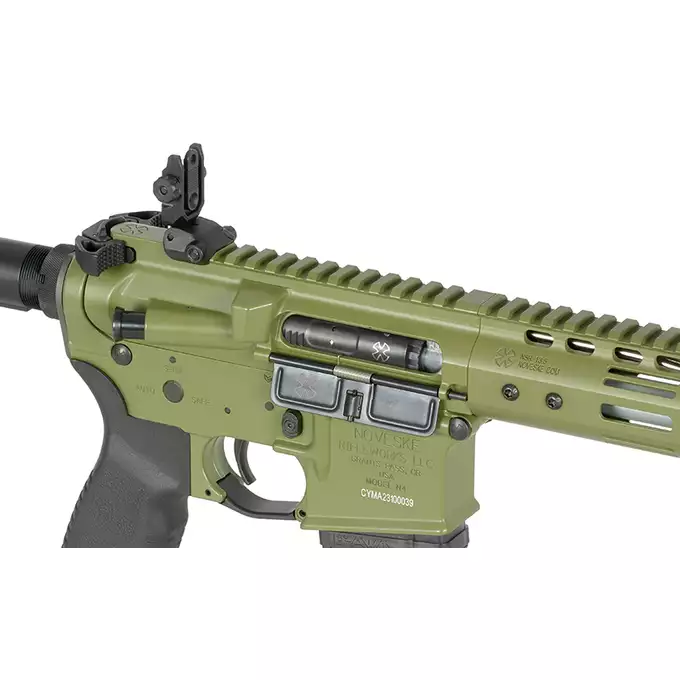 [Zestaw] Replika Karabinka Noveske 13.7" Gen III INFIDEL Eshooter ETU, GEN-2 - Bazooka Green [EMG] + Ładowarka V3+ do akumulatorów LiPo/LiFe [IPower] + AKUMULATOR AIRSOFTOWY 25C 800MAH 3S1P 11.1V LIPO GENS ACE G-TECH T-PLUG