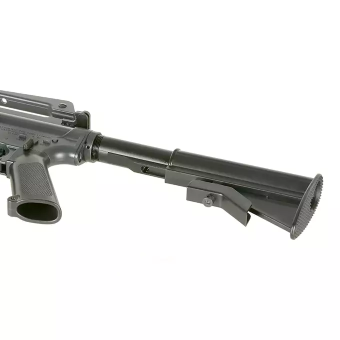 [Zestaw] Gazowa Replika Karabinka Colt 610/GAU-5A/A - Black [EMG] + Single Point Airsoft Red Dot - OEG [JJ Airsoft]