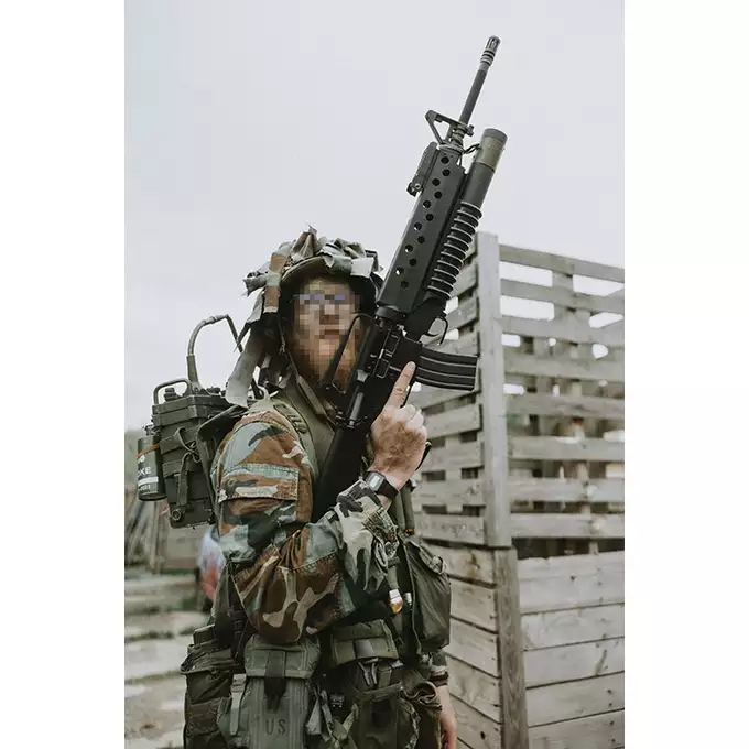 [Zestaw] Gazowa Replika Karabinka Colt M715/M16A2 C7 1980S CGS Lightning Series - Black [CGS] + Magazynek AR15 Green Gaz do karabinków gazowych CGS, MWS - Black [CGS]