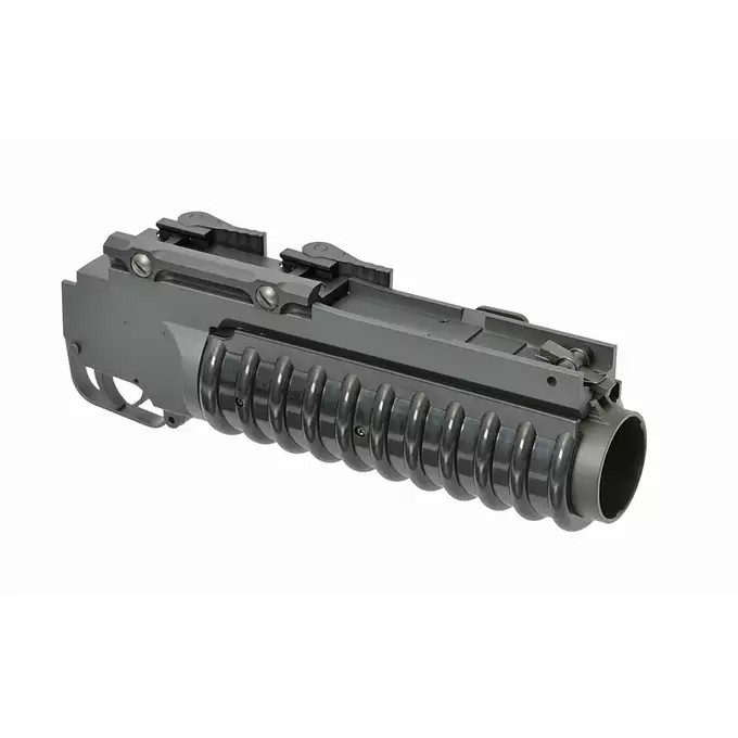 [Zestaw] Replika Amerykanskiego Granatnika M203 CQB QD RIS 40m [A&amp;K] + Zestaw 3 granatów 40MM na 70 kulek [S&amp;T] + Precyzyjne kulki airsoftowe 0,25g 6mm BIO - 4000 szt. [KILO9]
