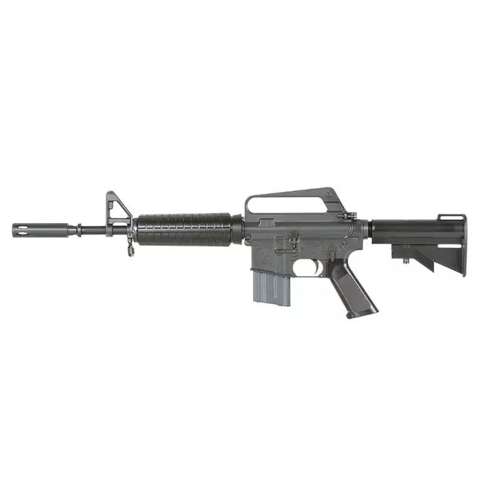 [Zestaw] Gazowa Replika Karabinka Colt 610/XM177E2 - Black [EMG] + Single Point Airsoft Red Dot - OEG [JJ Airsoft]