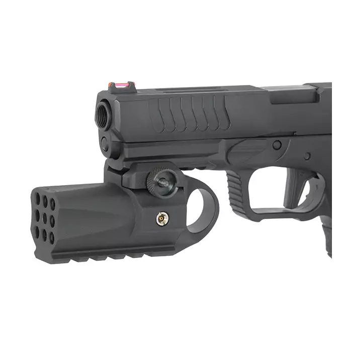 [Zestaw] Kompaktowy granatnik HG-138 [HFC] + Precyzyjne kulki airsoftowe 0,25g 6mm BIO - 4000 szt. [KILO9] + Airsoft Green Gaz 1000ml [Pro Tech Guns]