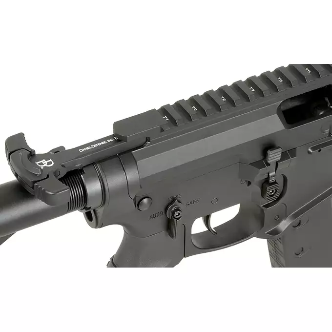 [Zestaw] Replika PCC Daniel Defense MWS GBB 13,5"- Black [EMG] + Magazynek PCC Daniel Defense Green Gas 40 kulek [DE]