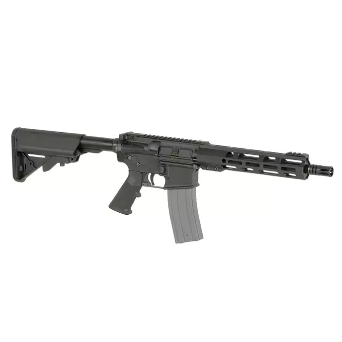 [Zestaw] Replika karabinka AR15 WE13-3A 9,5" GBB Nylon - Black [WELL PRO] + Magazynek STANAG o pojemności 30 kulek do replik GBBR [Well Pro]