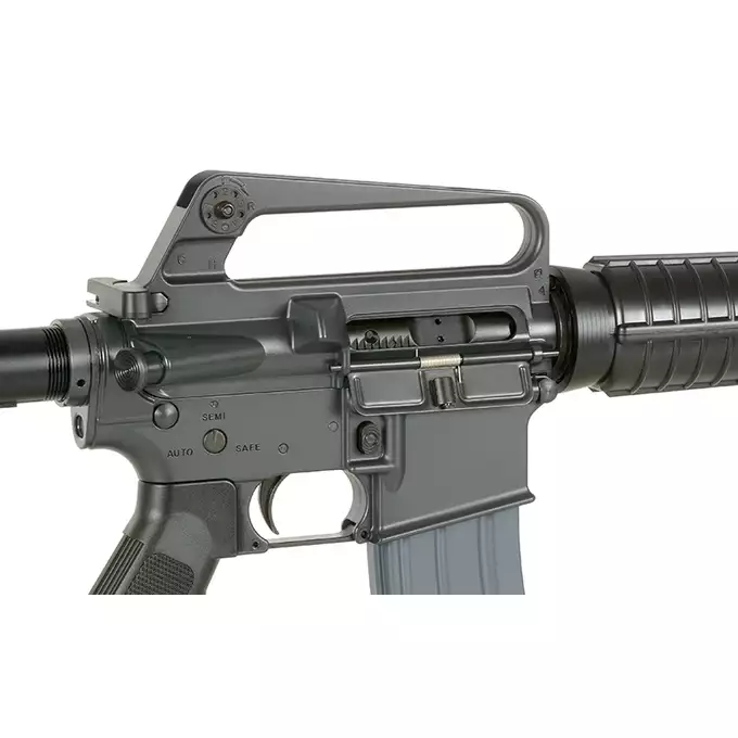 [Zestaw] Gazowa Replika Karabinka Colt M723 CGS Lightning Series - Black [EMG] + Magazynek AR15 Green Gaz do karabinków gazowych CGS, MWS - Black [CGS]
