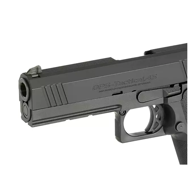 [Zestaw] Replika pistoletu HI-CAPA 4.3 TACTICAL CUSTOM GBB [Tokyo Marui] + Magazynek GBB Hi-Capa 4.3/5.1 na 28 kulek [Tokyo Marui]