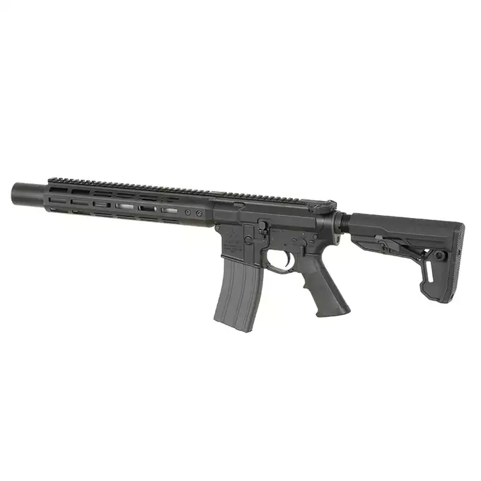[Zestaw] Replika karabinka Noveske N4 NSR-SD MWS Gen3 GBBR - Black [EMG] + Magazynek na Green Gaz do Karabinków Double Eagle MWS 35 kulek - Black [DE]