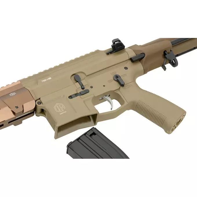 [Zestaw] Karabinek ASG M923A DEK762 7.62 / 300 BLK Falcon 3.0 ETU - Tan [Double Eagle] + Akumulator Li-Po 1100mAh 11,1V 20C - Deans [IPower] + Ładowarka IP3025 - LiPo/LiFe/NiMH 25W/3A [IPower] + Kulki 0,23g - 3000 szt PROSLICK [P&amp;J]