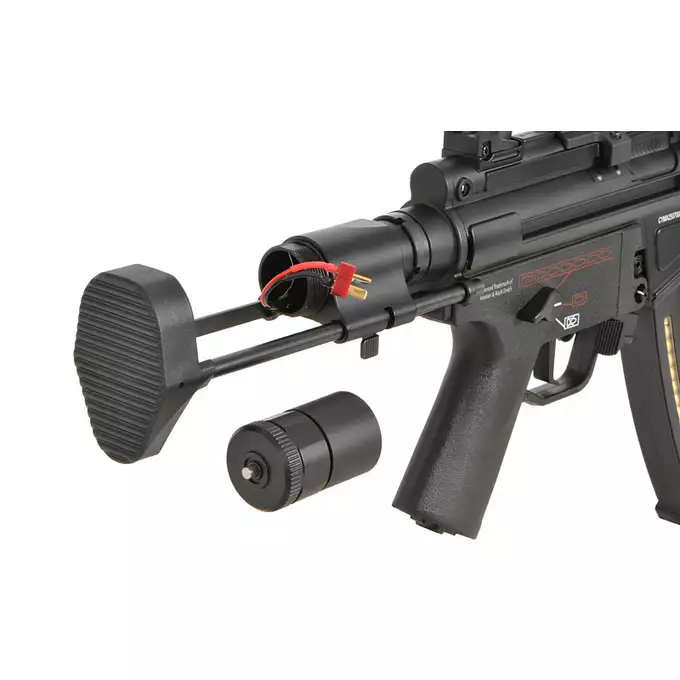 [Zestaw] Replika MP5K CM.041L ESHOOTER ETU, GEN-2, Licencjonowane Przez UMAREX - [CYMA] + Magazynek mid-cap do MP5 Długi -130BB [CYMA]