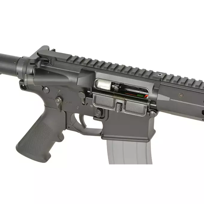 [Zestaw] Replika Knight's Armament KS-1 13" GBB - Czarna [WELL PRO] + Magazynek STANAG o pojemności 30 kulek do replik GBBR [Well Pro]