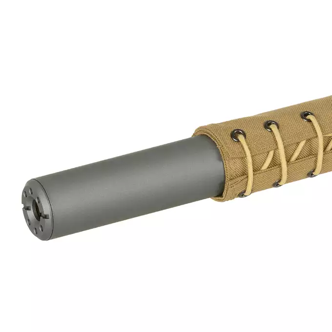 [Zestaw] Replika pistoletu maszynowego STEN MK2 SOE Loop stock Full Steel - Grey [AGM] + Akumulator airsoftowy 25C 1200mAh 3S1P 11.1V LiPo T Plug + Ładowarka V3+ do akumulatorów LiPo/LiFe [IPower]