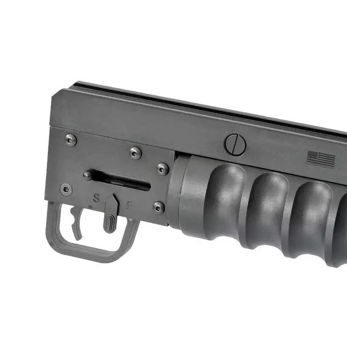 [Zestaw] Replika granatnika HAVOC 12" Lightweight - Black [EMG] + Granat AceHive [AceTech] + Zestaw 3 granatów 40MM na 120 kulek [S&amp;T]