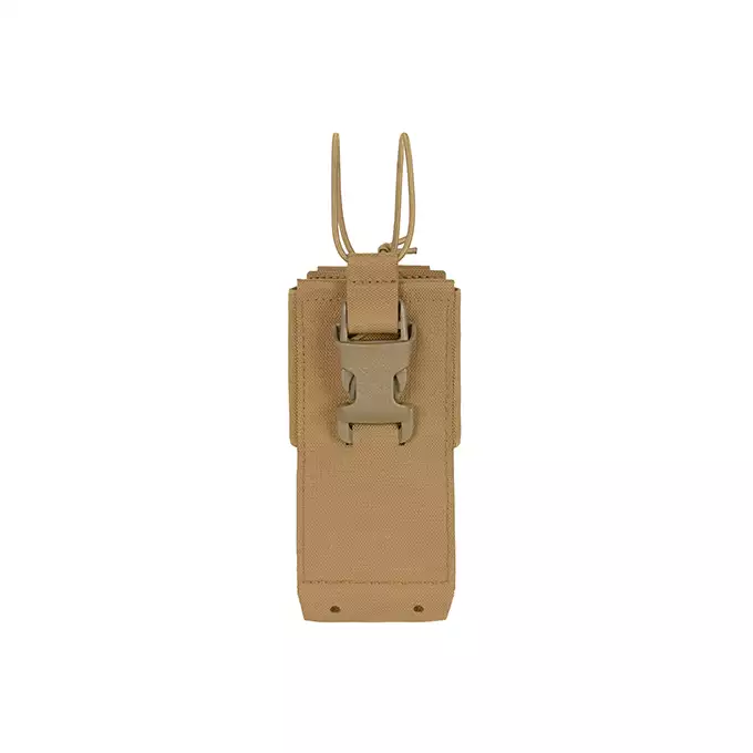 Otwarta ładownica na radio, Laser Cut - Tan [8FIELDS]