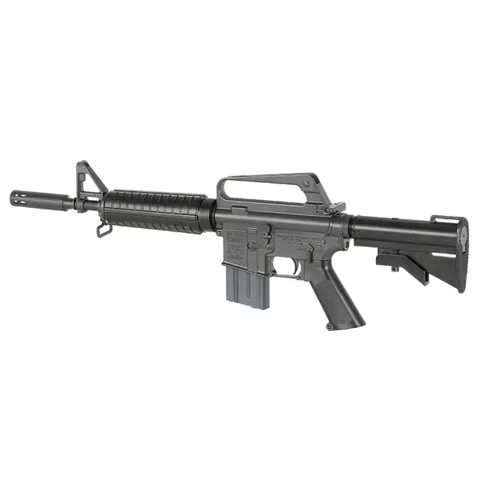 [Zestaw] Gazowa Replika Karabinka Colt 609/GAU-5/A - Black [EMG] + Single Point Airsoft Red Dot - OEG [JJ Airsoft]