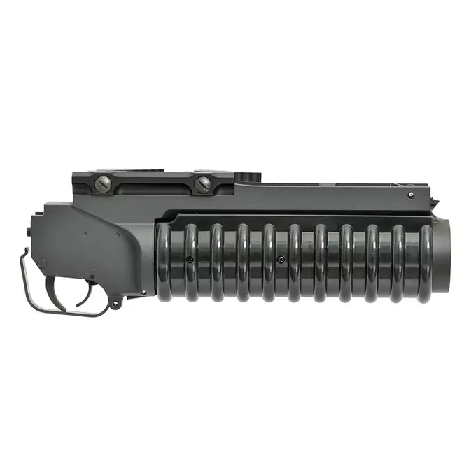[Zestaw] Replika Amerykanskiego Granatnika M203 CQB QD RIS 40m [A&amp;K] + Zestaw 3 granatów 40MM na 70 kulek [S&amp;T] + Precyzyjne kulki airsoftowe 0,25g 6mm BIO - 4000 szt. [KILO9]