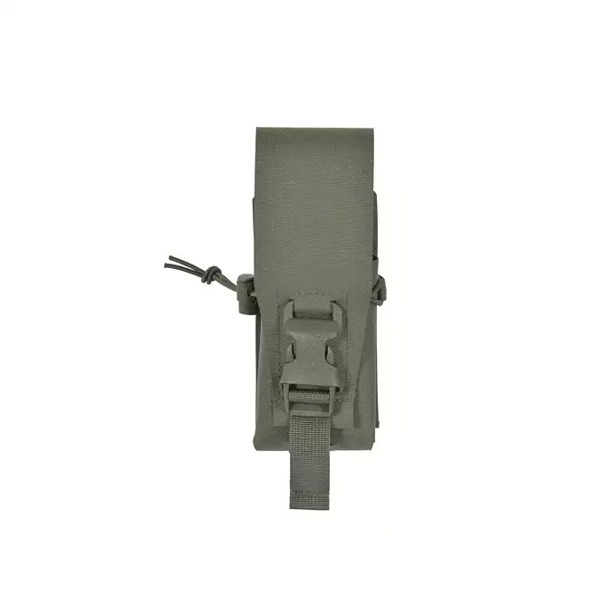 Ładownica na replikę granatu M18 / butelkę 0,5 l Laser Cut MOLLE - Ranger Green [8FIELDS]
