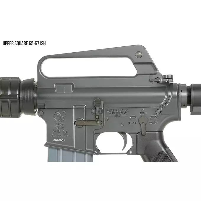 [Zestaw] Gazowa Replika Karabinka Colt M723 CGS Lightning Series - Black [EMG] + Magazynek AR15 Green Gaz do karabinków gazowych CGS, MWS - Black [CGS]
