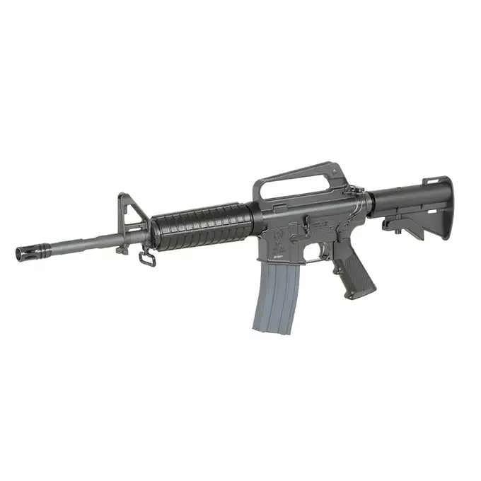 [Zestaw] Gazowa Replika Karabinka Colt M723 CGS Lightning Series - Black [EMG] + Magazynek AR15 Green Gaz do karabinków gazowych CGS, MWS - Black [CGS]