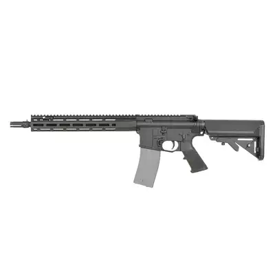 [Zestaw] Replika Knight's Armament KS-1 12,8" GBB - Czarna [EMG] + Licencjonowana replika tłumika KAC QDC tracer - Black [EMG] + Perfect BB Kulki Tracer 0,28g BIO - 2000 SZT [BLS]