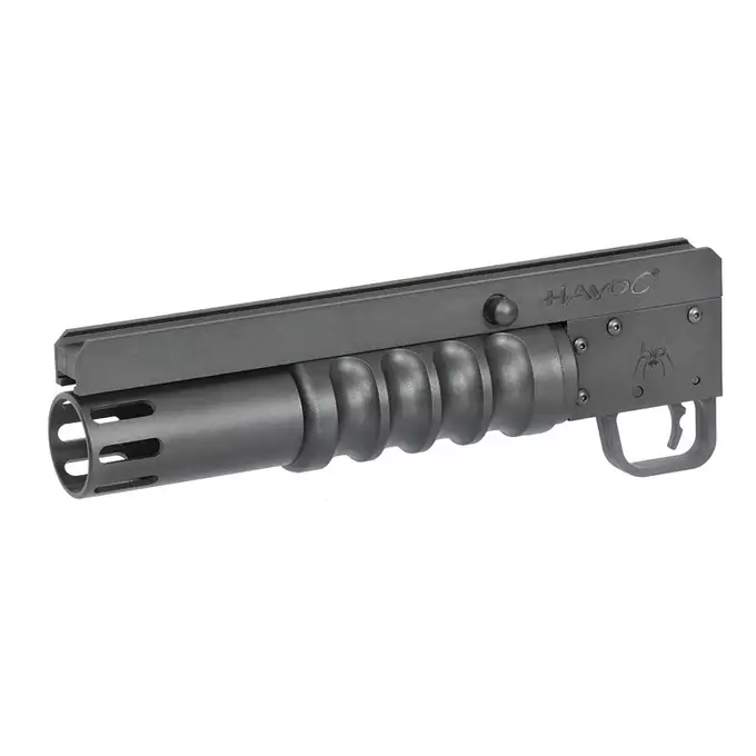 [Zestaw] Replika granatnika HAVOC 12" Lightweight - Black [EMG] + Zestaw 3 granatów 40MM na 120 kulek [S&amp;T] + Precyzyjne kulki airsoftowe 0,25g 6mm BIO - 4000 szt. [KILO9]