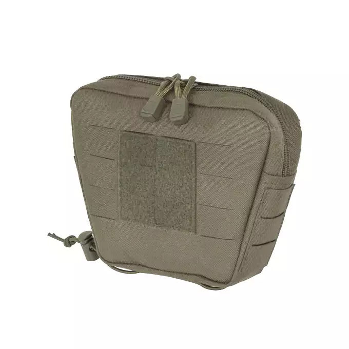 [Zestaw] Jump Plate Carrier Cummerbund - Ranger Green [8FIELDS] + Otwarta potrójna ładownica na magazynki 5.56 - Ranger Green [8FIELDS] + Dolna kieszeń użytkowa na akcesoria z linkami shockcord, Laser Cut - Ranger Green [8FIELDS]