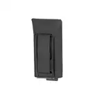 Foldable Bottle Pouch, dual mounting system, Laser Cut - Black [8FIELDS]