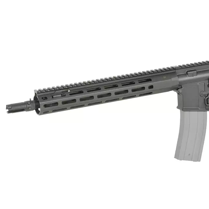 [Zestaw] Replika Knight's Armament KS-1 13" GBB - Czarna [WELL PRO] + Magazynek STANAG o pojemności 30 kulek do replik GBBR [Well Pro]