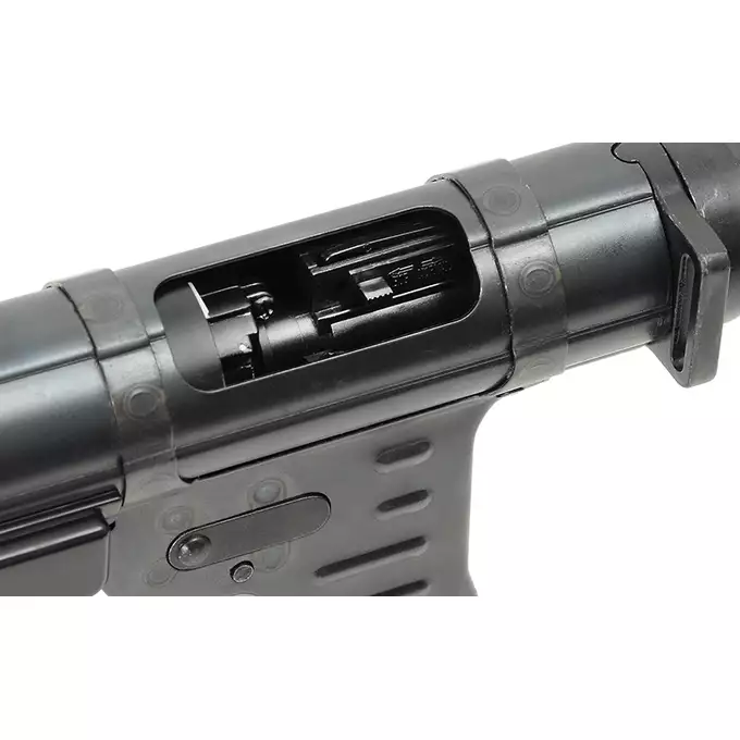 Replika pistoletu maszynowego MP40 Full Metal AEG, Oksyda - Black [AGM]