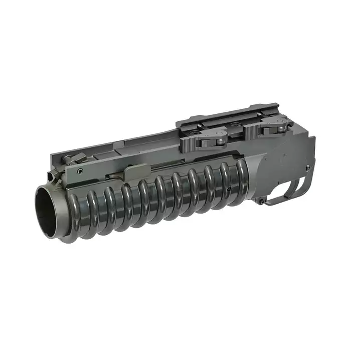 [Zestaw] Replika Amerykanskiego Granatnika M203 CQB QD RIS 40m [A&amp;K] + Zestaw 3 granatów 40MM na 70 kulek [S&amp;T] + Precyzyjne kulki airsoftowe 0,25g 6mm BIO - 4000 szt. [KILO9]