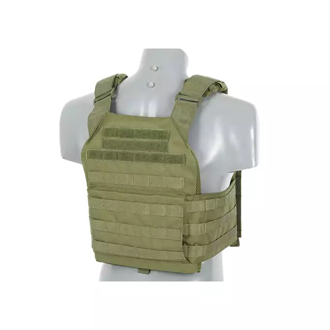 [Zestaw] Buckle Up Assault Plate Carrier Cummerbund - Olive [8FIELDS] + Laser Cut  Buckle Up Panel  With Triple Elastic AR Mag Insert - OD [8FIELDS] + Laser Cut Lower Accessory Utility Pocket with Shockcords for Tourniquet - OD [8FIELDS]