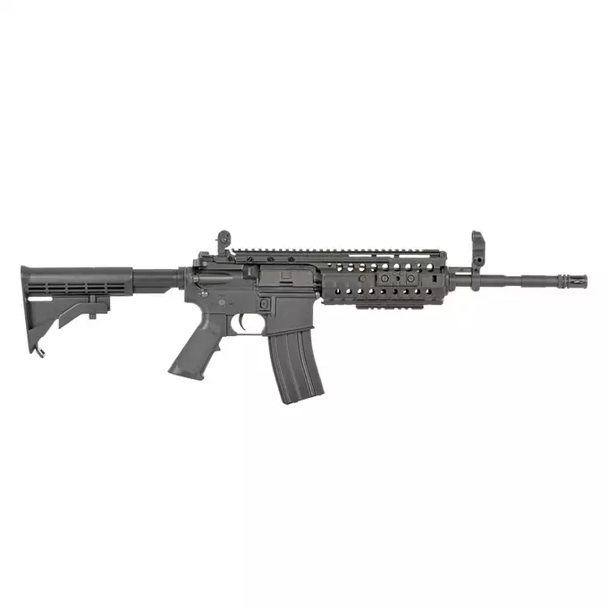 [Zestaw] CM.508 Sport Line, GEN-2 [CYMA] + Stalowy magazynek Mid-Cap na 150 kulek do serii AR-15/M4 - Black