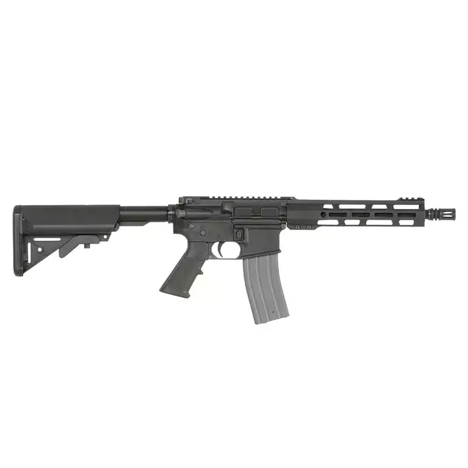 [Zestaw] Replika karabinka AR15 WE13-3A 9,5" GBB Nylon - Black [WELL PRO] + Magazynek STANAG o pojemności 30 kulek do replik GBBR [Well Pro]